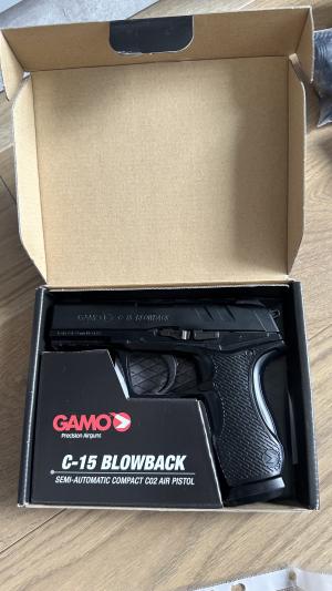 Пневматический пистолет GAMO C-15 BLOWBACK 4.5 мм | б/у