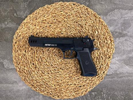 Пистолет охолощенный EAGLE XU (СХП Retay Desert Eagle), черный